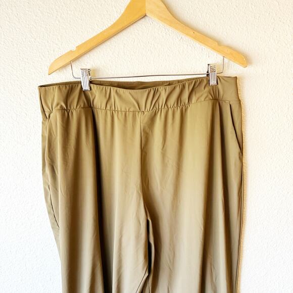 Aday Straight Up Dress Pants in Olive Green sz XL - Picture 4 of 9